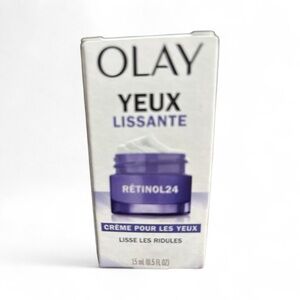🆕OLAY Smoothing Eye Retinol24 cream. 0.5 fl oz/15 ml.